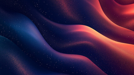 Obraz premium Elegant blue and orange grainy gradient background