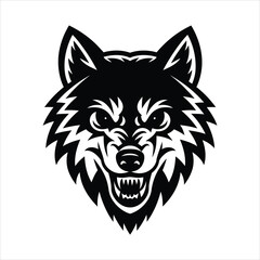  Angry Wolf Vector Illustrators