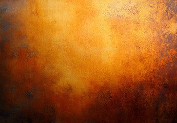 Rusted Orange Metal Surface Texture Background