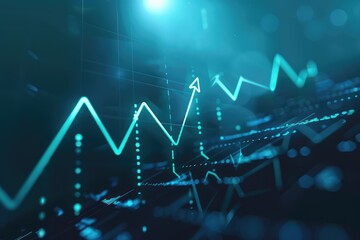 Chart of  graphs paper financial development and Business idea A company strategy