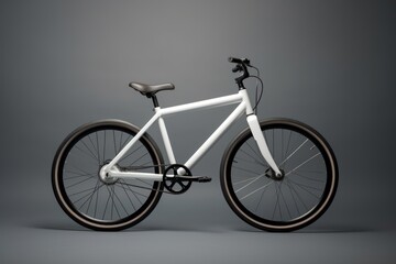 Bicycle vehicle wheel gray.