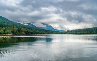 Cloudy Rattlesnake Lake 4