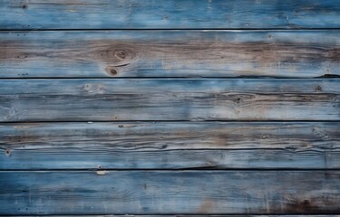 Obraz premium Rustic Blue Wooden Wall Texture Background