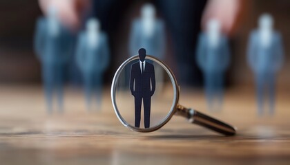 Seeking Unique Talents: Business Recruitment And Hiring Concept For New Career Opportunities. Acquiring Skills And Talent In Job Search.