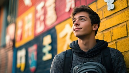 The Process Of A Young Man Developing Proficiency In Various Languages: Multilingual Learning Journey Of A Young Man With Ambitious Language Goals.