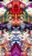 abstract background wallpaper. Modern motif visual art. Mixtures of oil paint. Trendy hand painting canvas. Wall decor and Wall art prints Idea. 3D Texture. Art object	