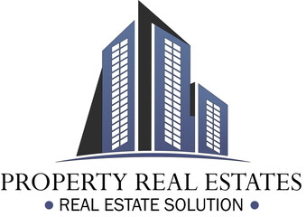 Fototapeta premium Real Estate Agency logo |buliding home logo