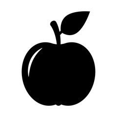Apple icon. Apple sign symbol for web site and app design.