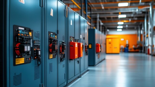 Electrical Panel Replacement in Modern Workspace