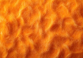 Fototapeta premium Vibrant Orange Felt Texture Background