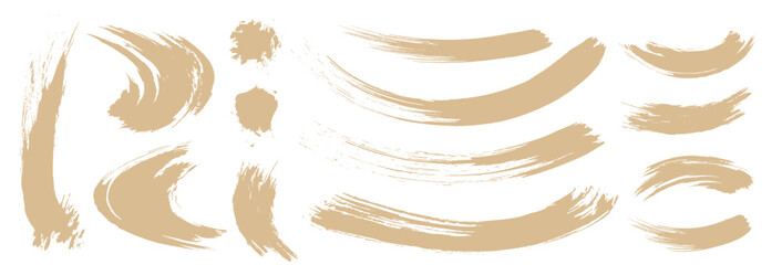 ブラシストローク素材