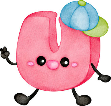 recommend clip art: alpahabet u