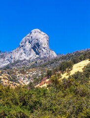 Scenic Landscape in Kings Canyon and Sequoia National Park, California.