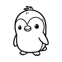 Printable Animal Coloring Page for Kids | Vector Design for Children