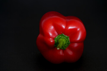 Red peppers isolated no person