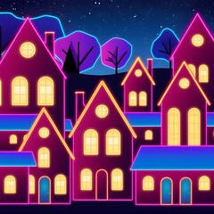 Obraz premium New Year and Happy Christmas background