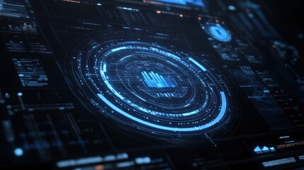 Futuristic Digital Interface