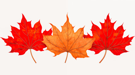 美しい秋の紅葉のイメージ