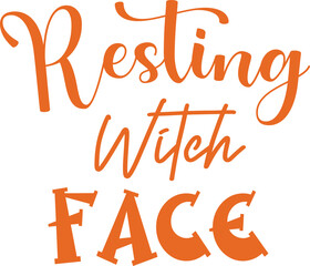 Obraz premium resting witch face