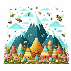 Creative designs of beehives