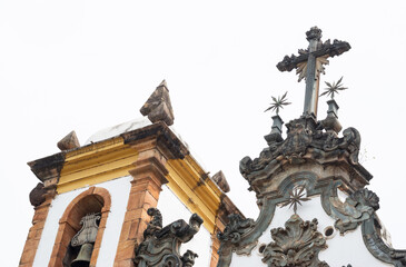 A cidade de Sabará, Minas Gerais, Brasil