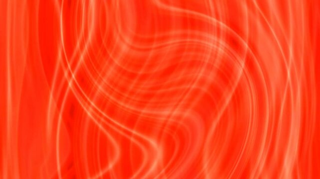 Red waves lines background animation. 4k