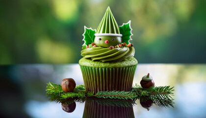 Forest Elf Cupcake