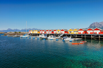 The Kjerringøy Marina, Norway