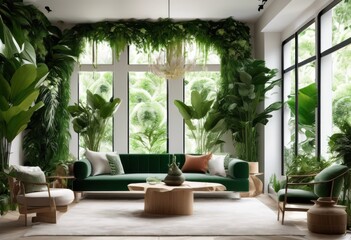 vibrant detailed foliage styling eye catching interior design decor enhancements, arrangement, botanical, colors, composition, crafting, elements
