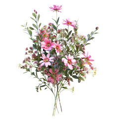 Obraz premium Pink Flower Bouquet