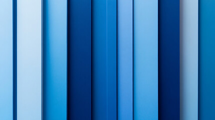  A minimalist design of blue stripes in different tones. 