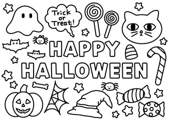 halloween icon illustration 할로윈 아이콘 일러스트