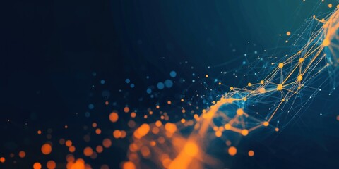 Digital background abstract network modern.