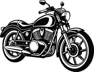 Obraz premium motorcycle, motorcycle silhuette, 