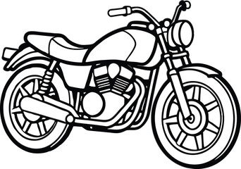 Fototapeta premium motorcycle illustration