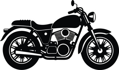 Fototapeta premium motorcycle vector illustration file.