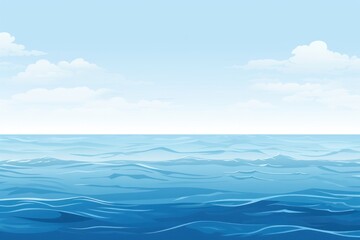 Obraz premium Ocean backgrounds outdoors horizon.