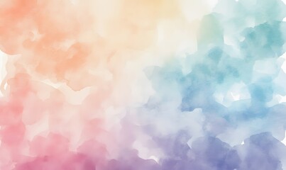 Background wallpaper featuring watercolor splash painting design elements, generative ai
