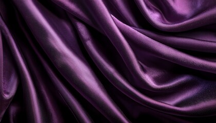 Fototapeta premium Purple satin fabric texture
