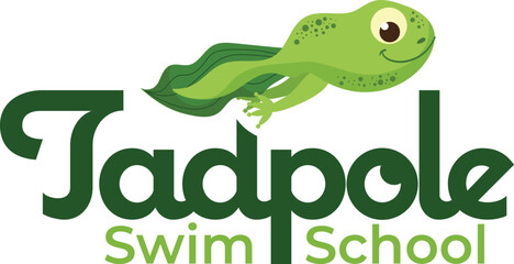 tadpole swim school logo