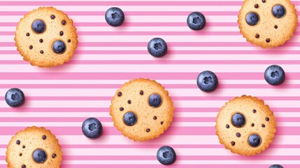 Obraz premium Flat, colorful vector illustration of avocado slices and lime wedges on a pastel green background.