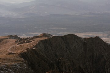 Obraz premium Scenic view of Rocky Mountain landscape
