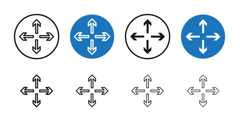 Expand icon Thin line art collection