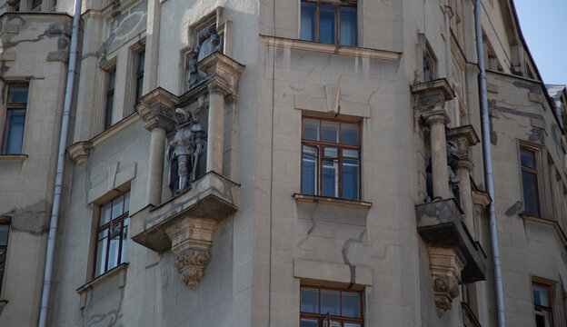 Moscow, Russia, September 16, 2024, Bulgakov Museum in Moscow.