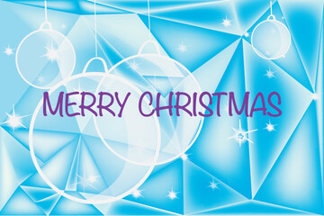 blue christmas background