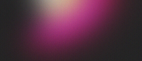 Grainy gradient background pink illumination retro noise texture summer banner poster backdrop design