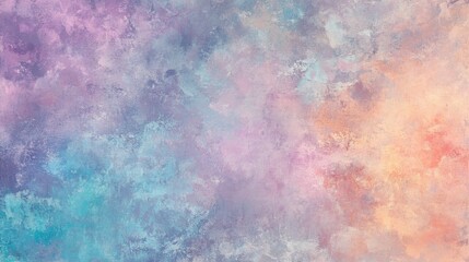 Fototapeta premium A textured, abstract background with blended colors of purple, blue, and orange