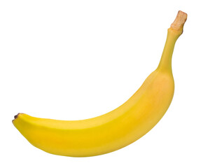 banan na przezroczystym tle, png, banan ze skórką
