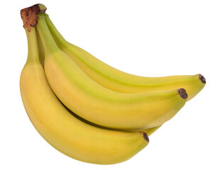 banany na przezroczystym tle, png, banan ze skórką, kiść	