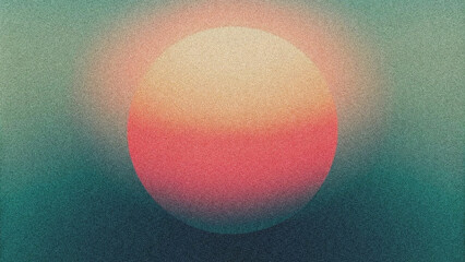 Vibrant Gradient Background with Grainy Noise Texture. Smooth Fluid Shapes and Futuristic Design for Posters, Featuring Colorful Gradient and Grainy Effects